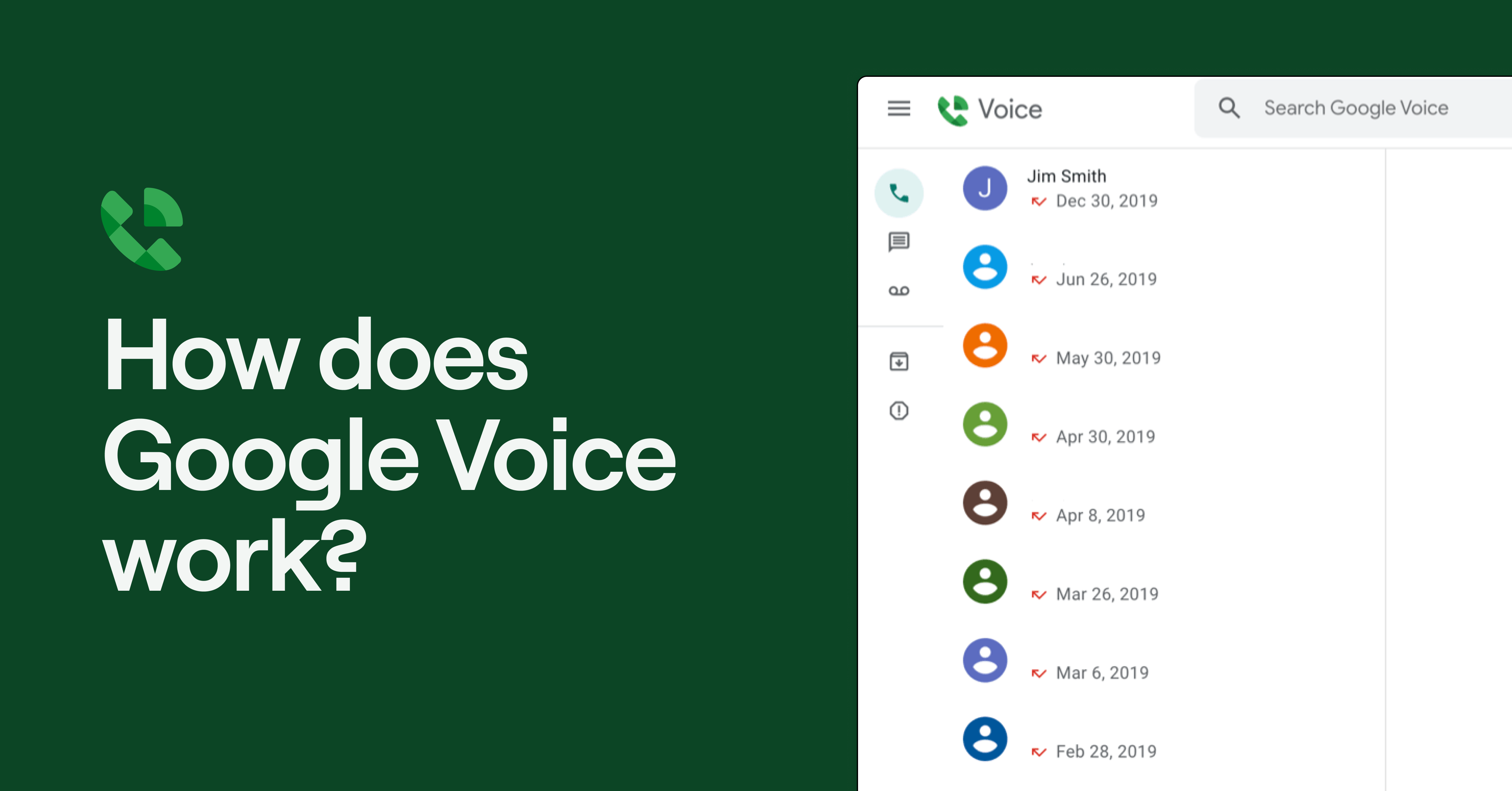GoogleVoice overseas accurate data